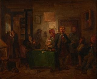 Carl Wilhelm Hübner - Beim Arzt.