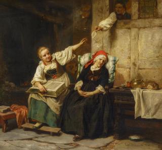 Carl Wilhelm Hübner - Der Liebesbrief