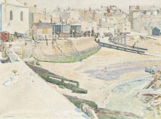Carl Wilhelm Wilhelmson - A Bright Day In St Ives, Cornwall
