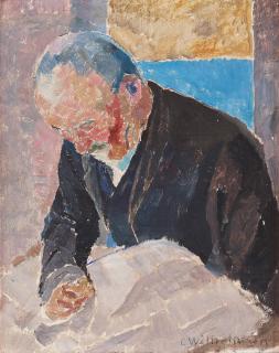 Carl Wilhelmson - ”Segelsömnad\