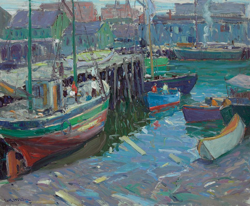 Carl William Peters - At the Pier