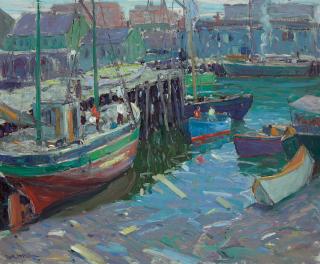 Carl William Peters - At the Pier