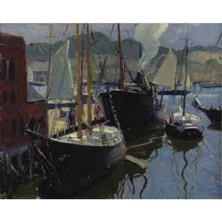 Carl William Peters - Rockport Harbor