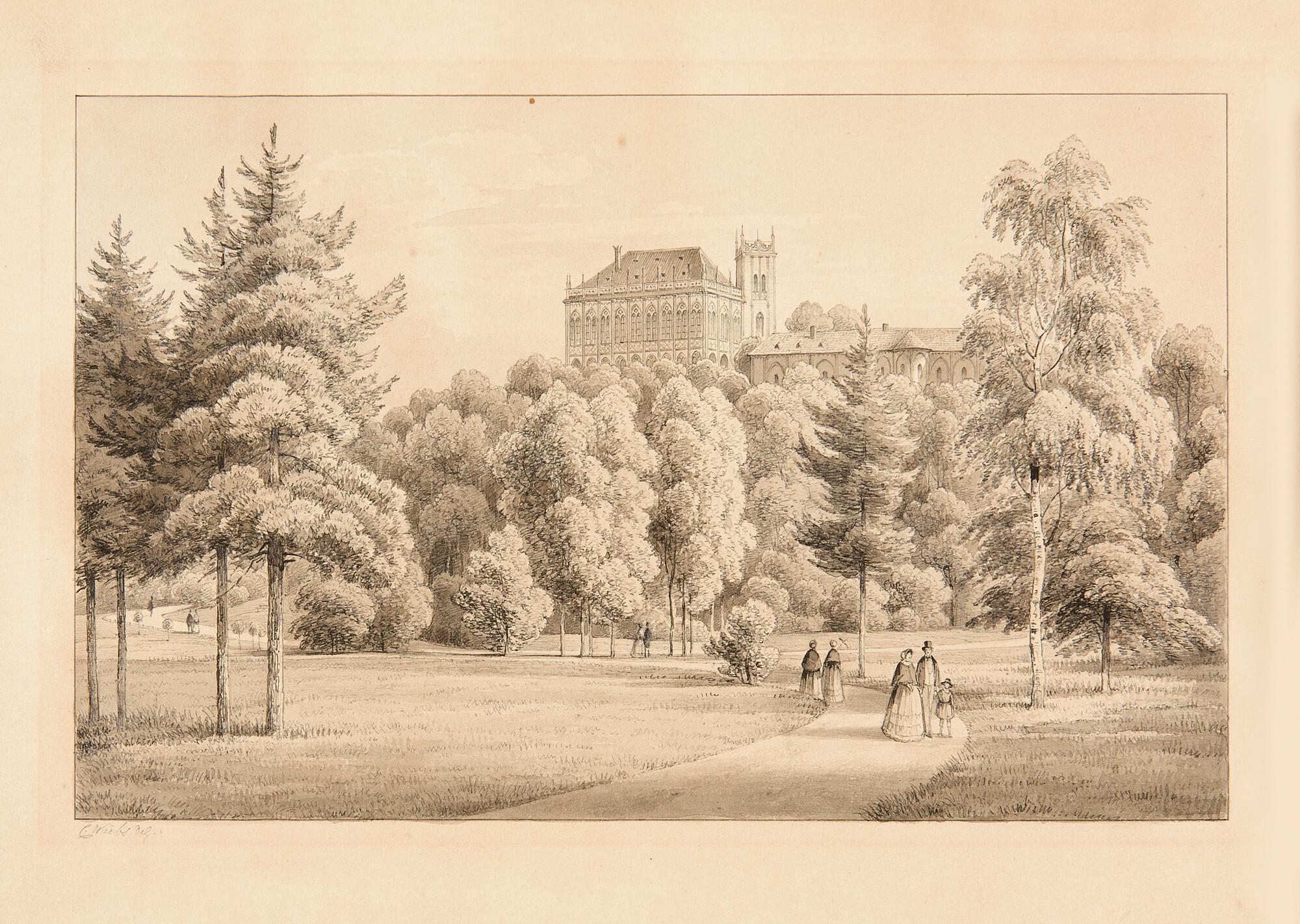 Carl Würbs - 3 Bll.: „Příbram“ – „Baumgarten“ – Baumgarten z Prubentsch (?)“.