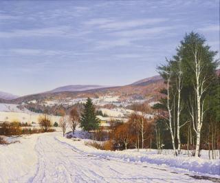 Carl Wuermer - Road Through The Snow