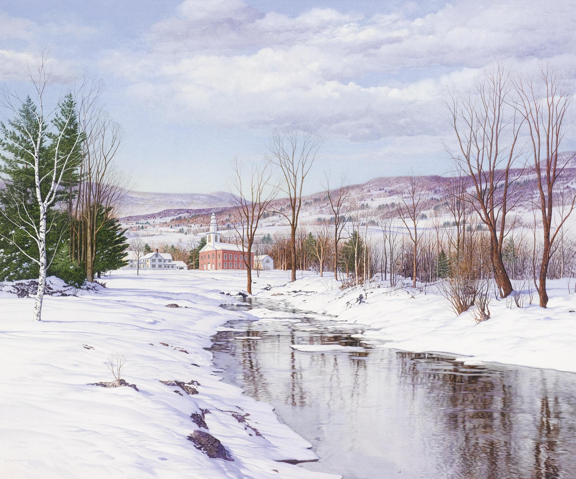 Carl Wuermer - Winter Creek