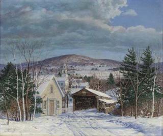 Carl Wuermer - Winter in the Valley