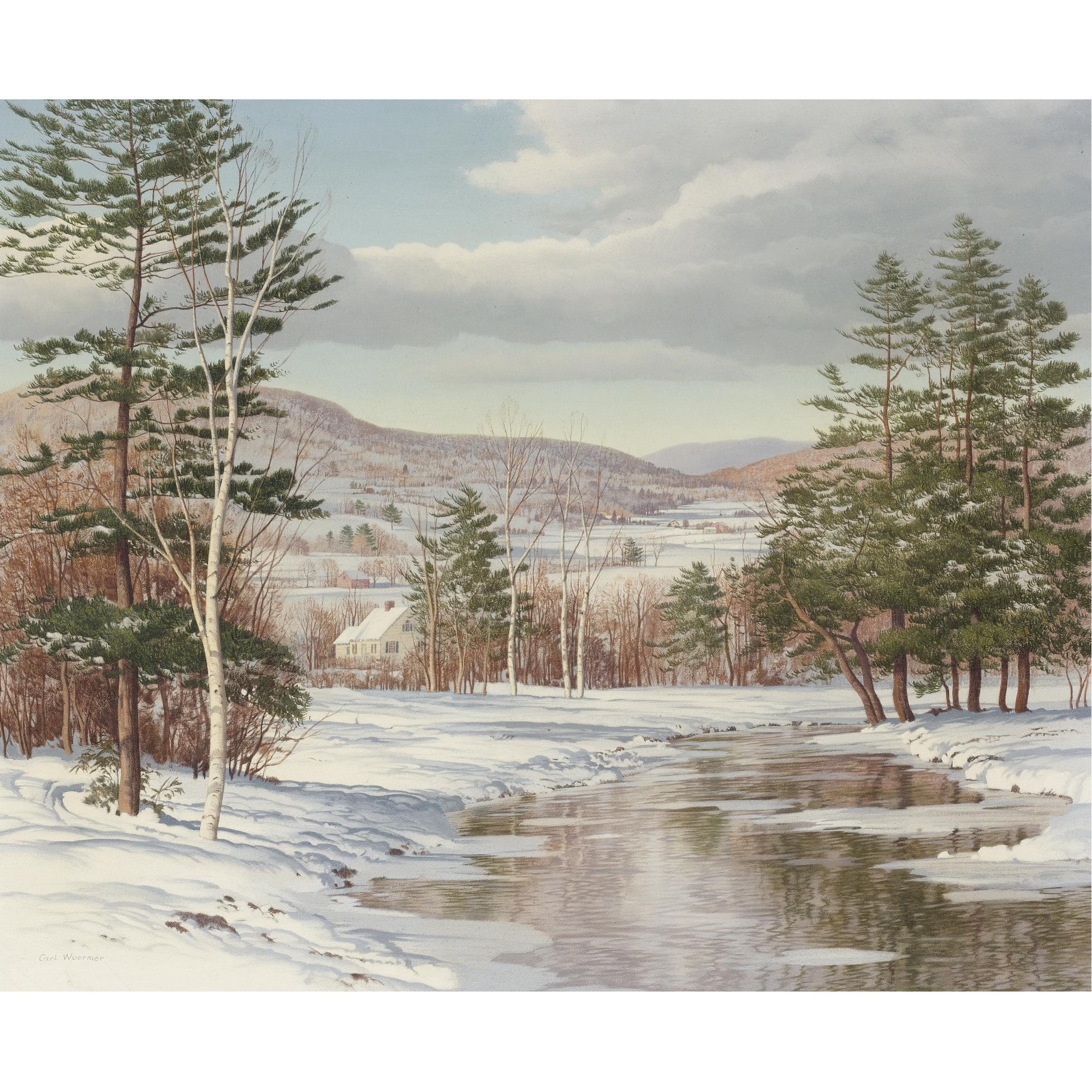 Carl Wuermer - Winter Solitude
