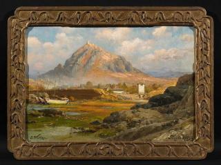 Carl Wuttke - Morgenstimmung an der Reede von Tsingtau