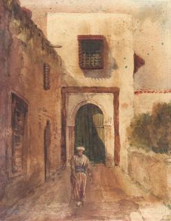 Carl Wuttke - Orientalische Gasse.