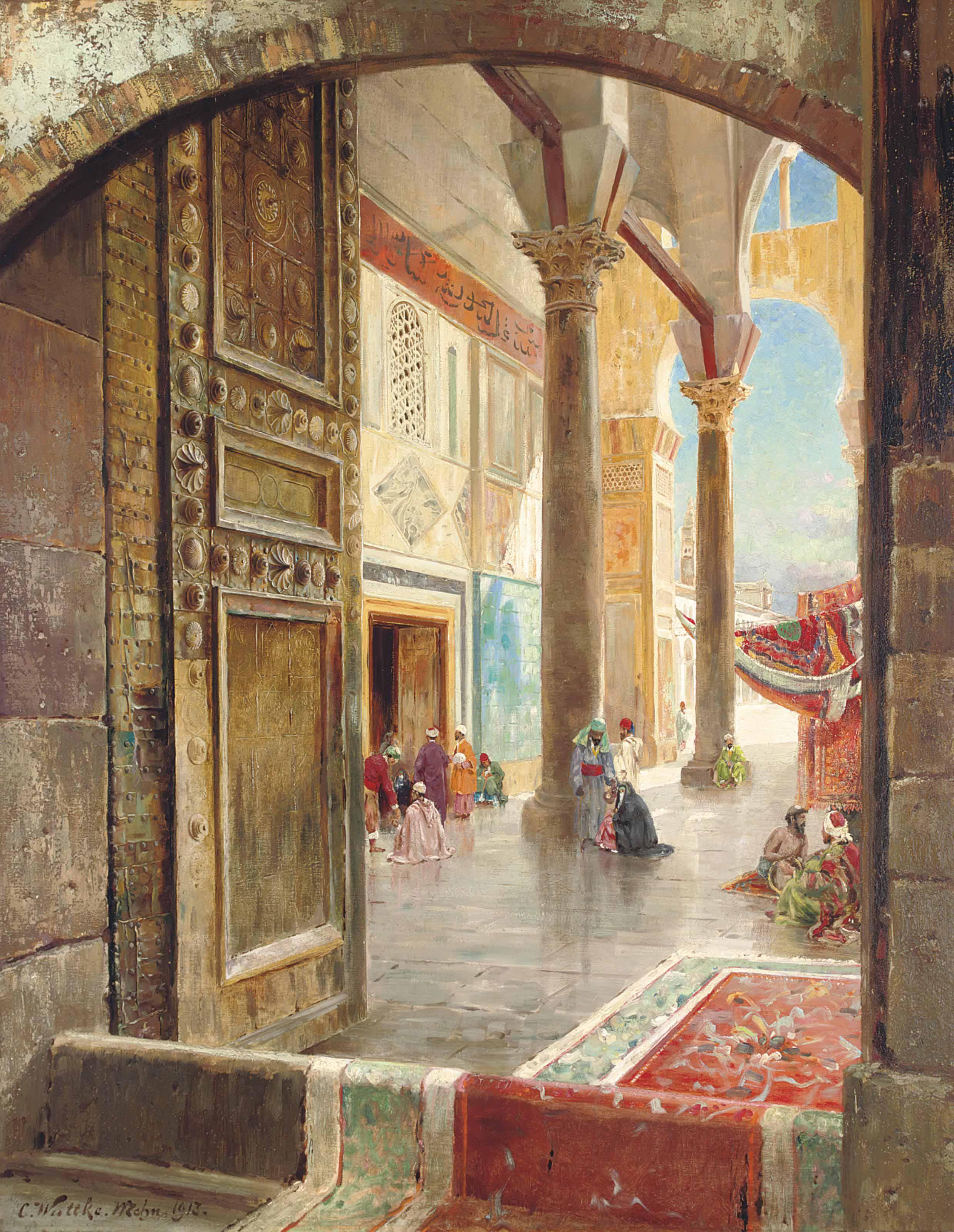Carl Wuttke - The Great Umayyad Mosque, Damascus