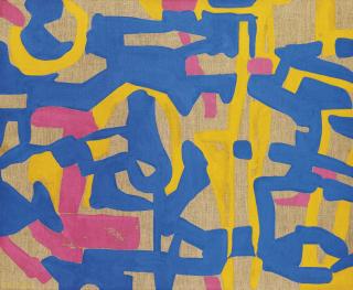 Carla Accardi - Azzurro-giallo