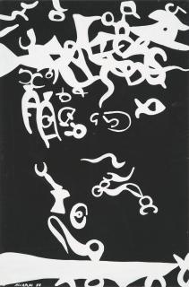 Carla Accardi - Bianco su nero