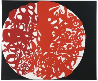 Carla Accardi - Cerchio Due Rossi