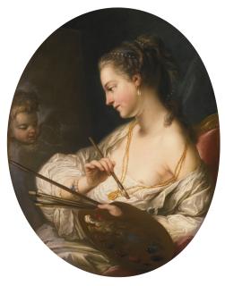 Carle Vanloo - Allegory Of Painting