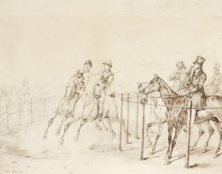 Carle Vernet - At the Races