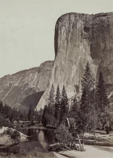 Carleton E. Watkins - El Capitan, Yosemite