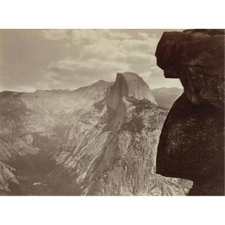 Carleton E. Watkins - Tasayac, Half Dome From Glacier Point, Yosemite