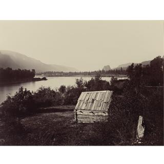 Carleton E. Watkins - \'The Garrison, Columbia River\'