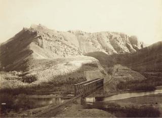 Carleton E. Watkins - View in Weber Cann, Utah