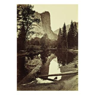 Carleton E. Watkins - Washington Column, 208 Feet, Yosemite