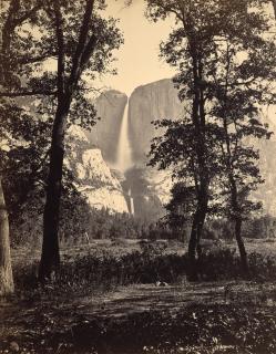 Carleton E. Watkins - Yosemite Falls, 1865-1866