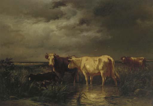 Carleton Wiggins - Cattle Near the Sea