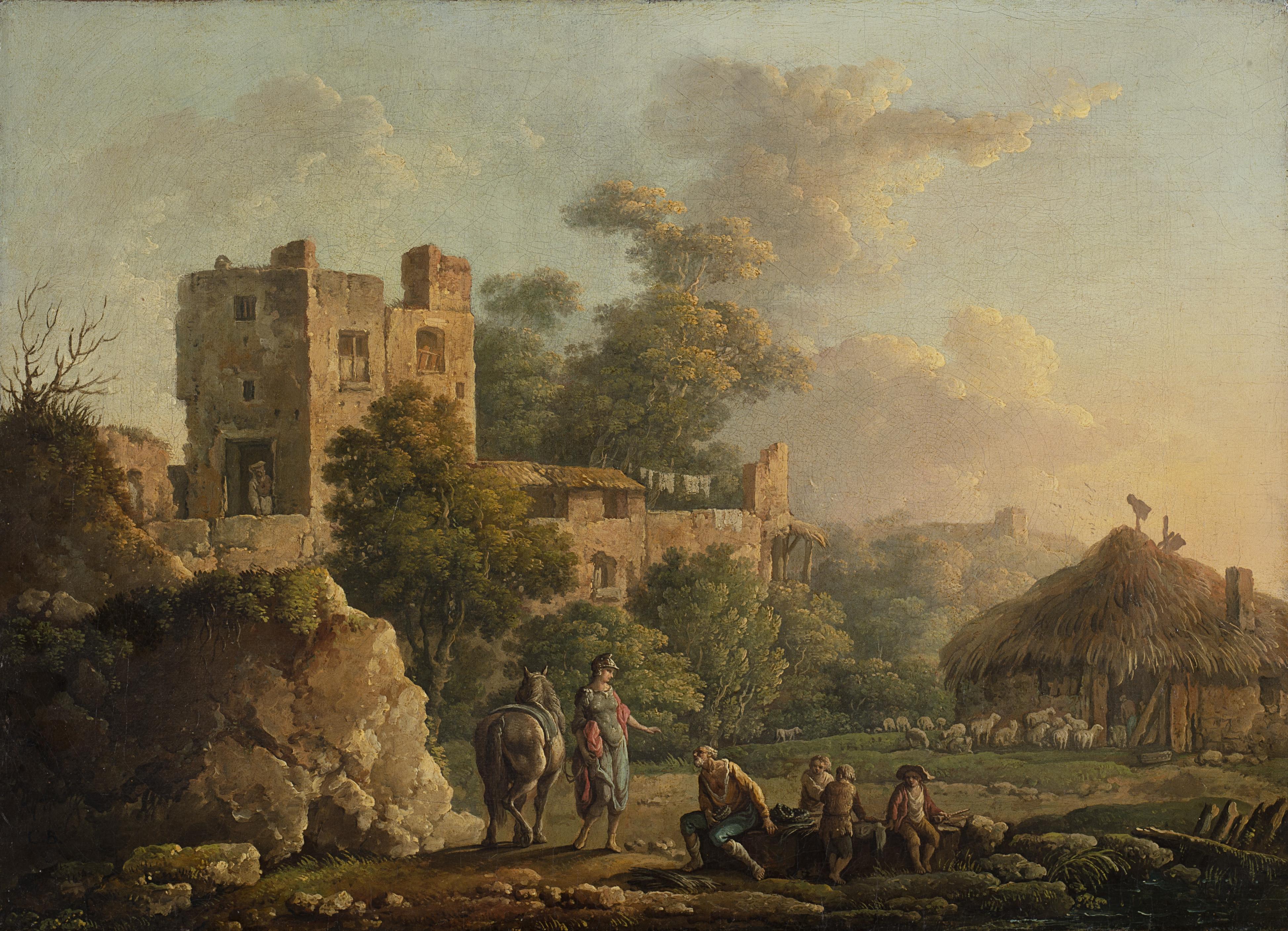 Carlo Bonavia - Erminia tra i pastori