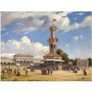 Carlo Bossoli - Italian The Tir Federal, Geneva 