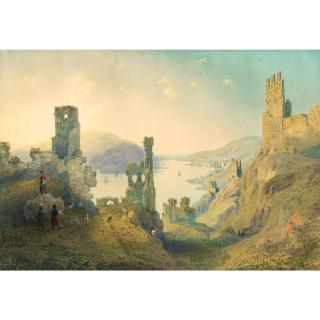 Carlo Bossoli - Paysage De Crimée