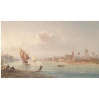 Carlo Bossoli - Siviglia Vista Dal Guadalquivir (Seville Seen From The Guadalquivir River)