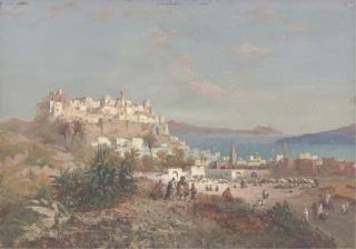 Carlo Bossoli - Spanish Fort, Bizerte, Tunisia