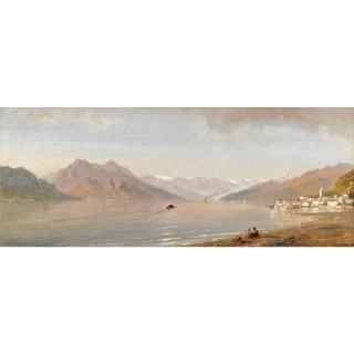 Carlo Bossoli - Veduta Di Lago