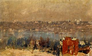 Carlo Brancaccio - Blick über den Bosporus auf Istanbul