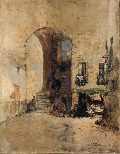 Carlo Brancaccio - Scalinata A Napoli