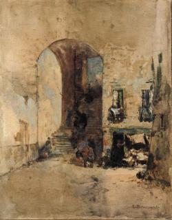 Carlo Brancaccio - Scalinata A Napoli