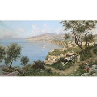Carlo Brancaccio - Veduta Di Sorrento