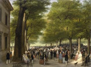 Carlo Canella - Festa nei giardini di Porta Venezia