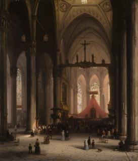 Carlo Canella - Interno del Duomo di Milano