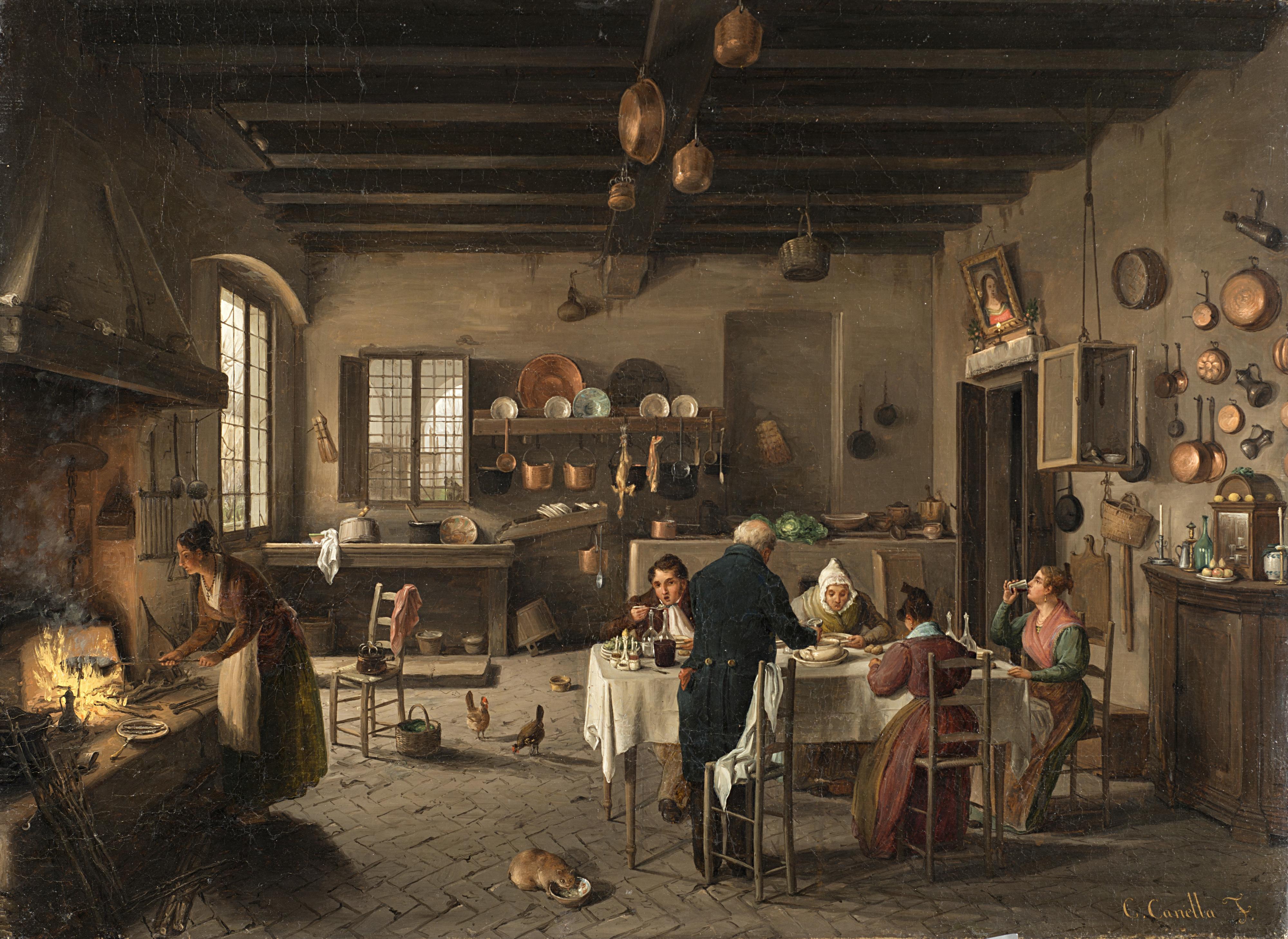 Carlo Canella - La cucina del sacrista di San Bernardino alle Monache