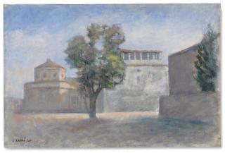 Carlo Carrà - La Chiesa Del Brunelleschi