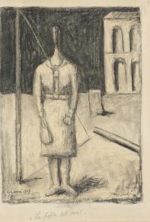 Carlo Carrà - La figlia dell\'Ovest