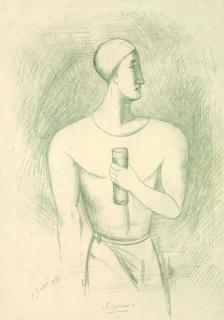 Carlo Carrà - L\'Operaio