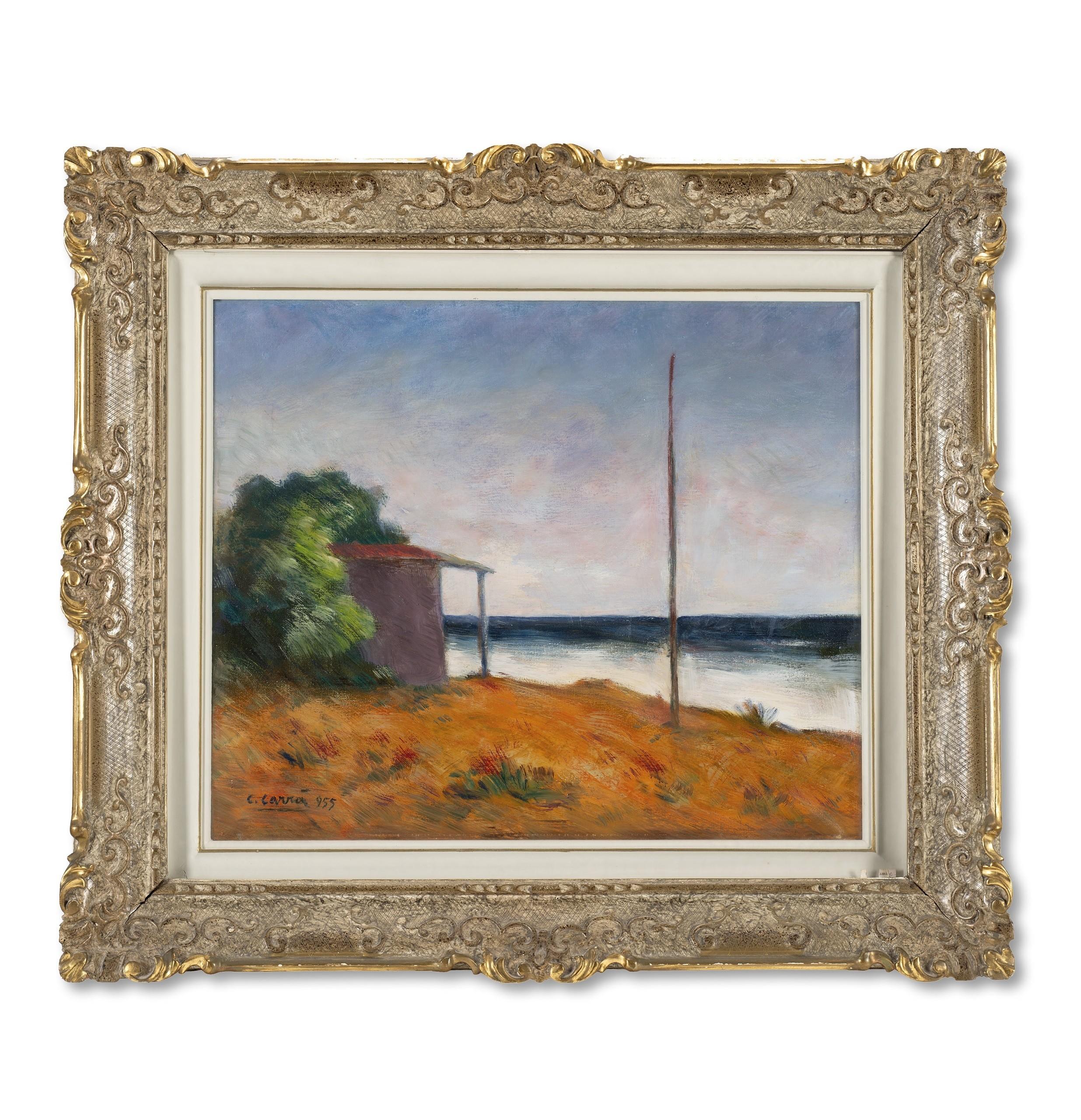 Carlo Carrà - Marina a Forte dei Marmi