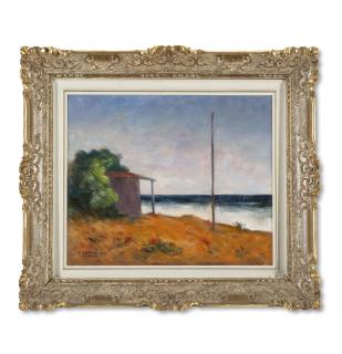 Carlo Carrà - Marina a Forte dei Marmi