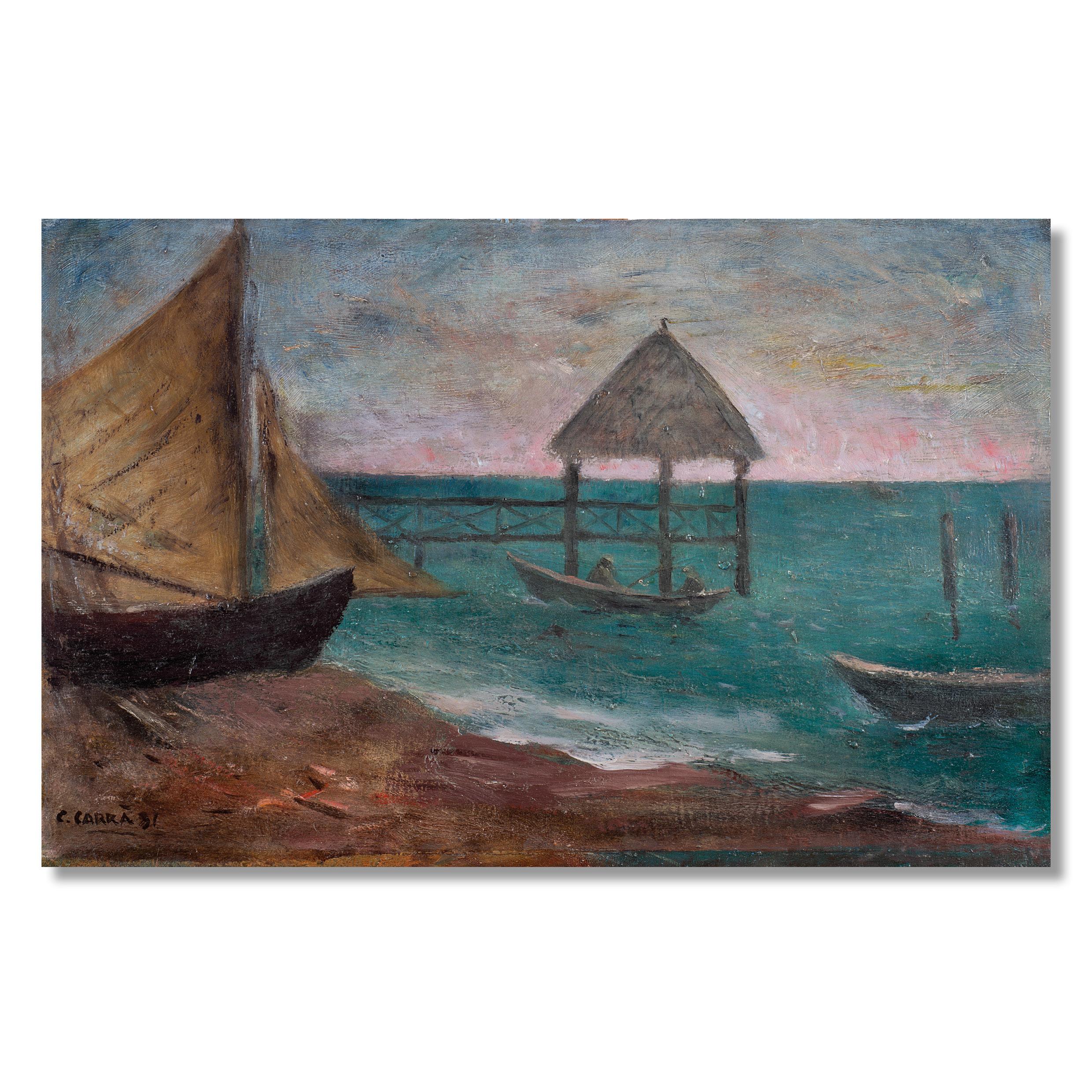 Carlo Carrà - Marina