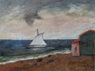 Carlo Carrà - Spiaggia