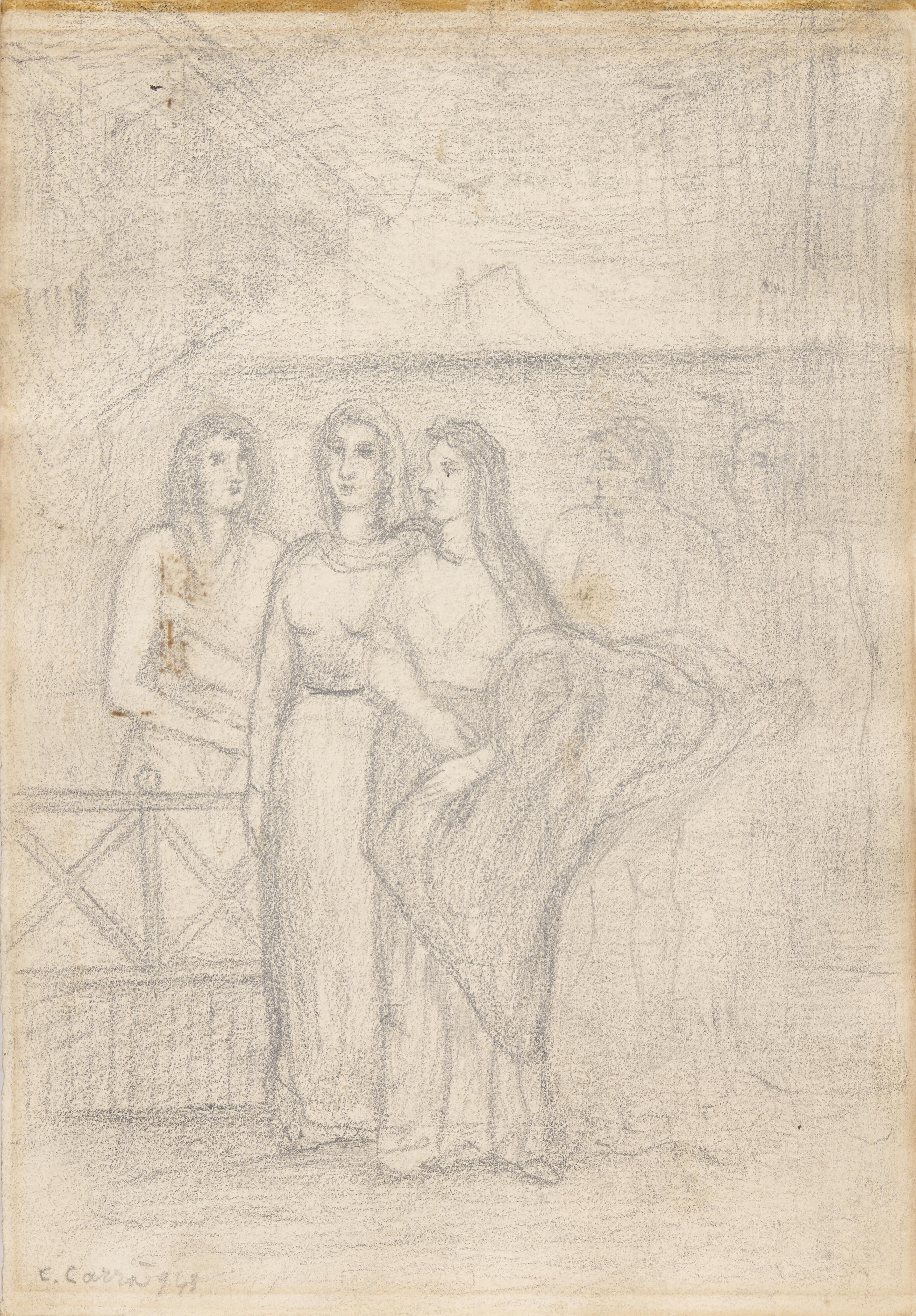 Carlo Carrà - Untitled