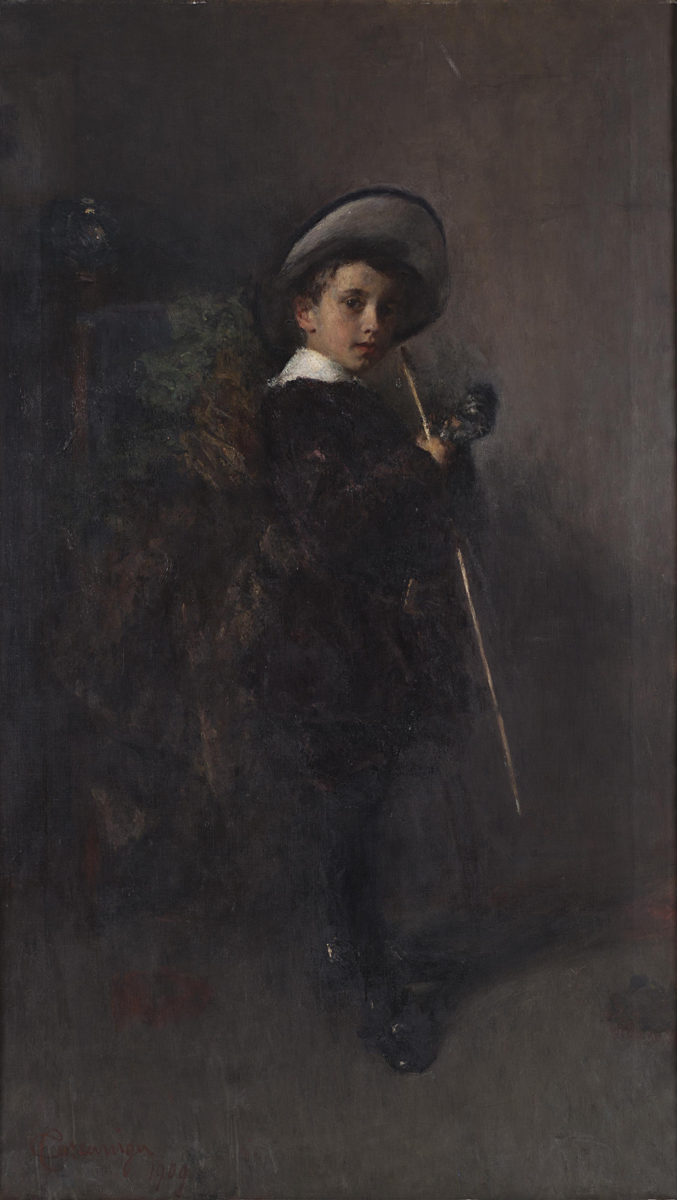 Carlo Cazzaniga - Ritratto di fanciullo