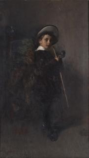 Carlo Cazzaniga - Ritratto di fanciullo